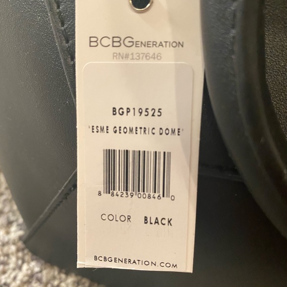 NWT BCBG ESME GEOMETRIC DOME BAG - Picture 4 of 5